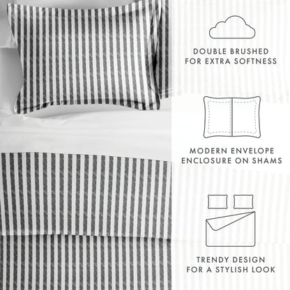 Rugged Stripes - Gray