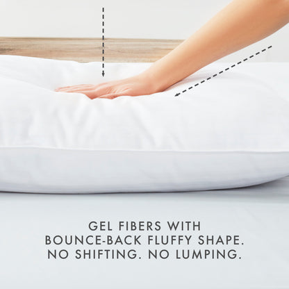 Plush Down-Alternative Gel-Fiber Pillow 2-Pack (Sale) - Linens And Hutch
