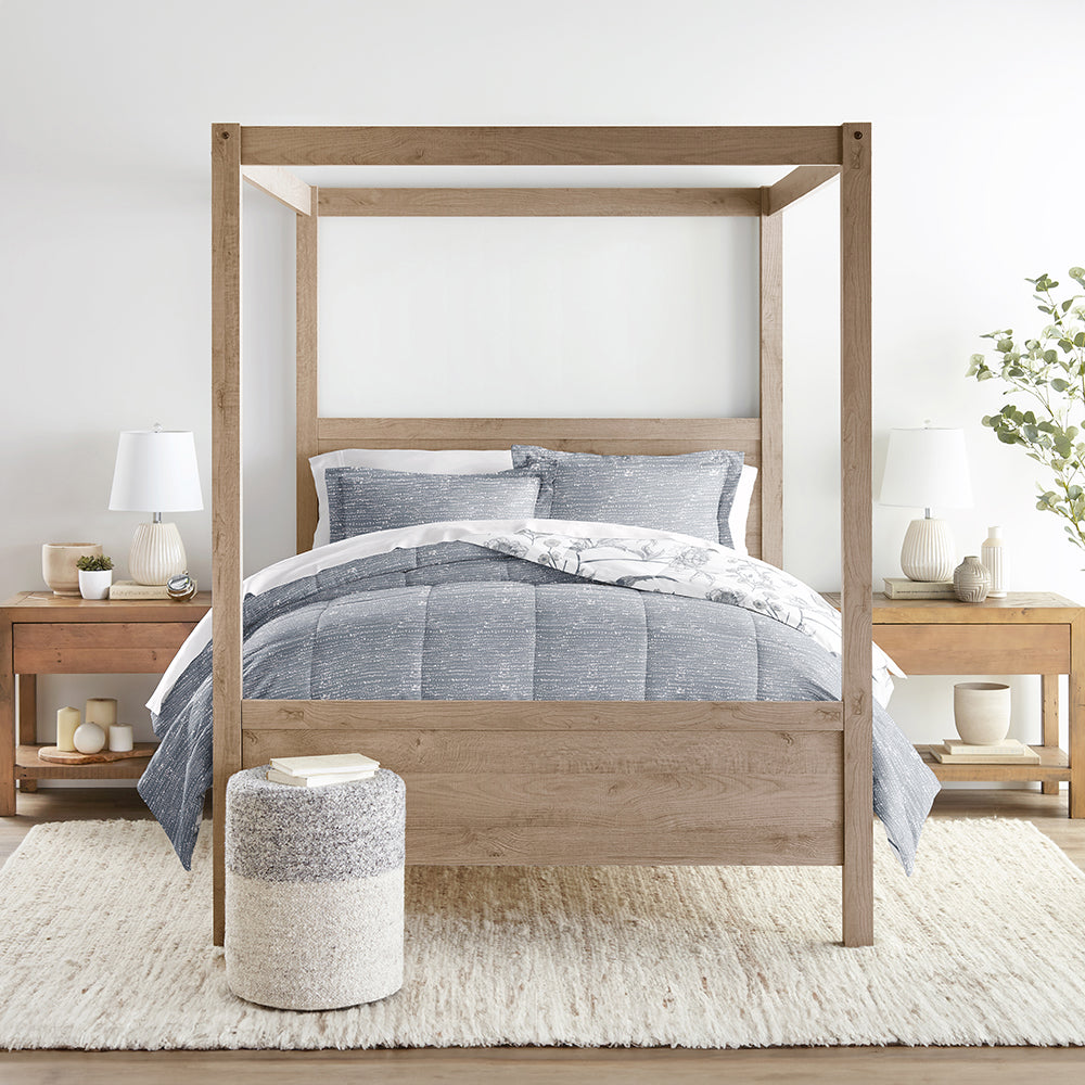 Molly Botanicals Reversible Down-Alternative Comforter Set (Sale) - Linens And Hutch