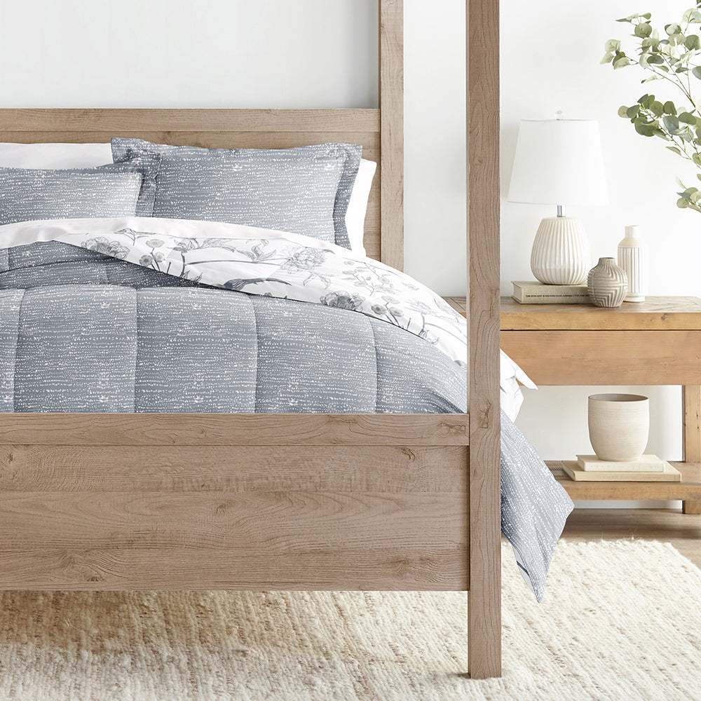 Molly Botanicals Reversible Down-Alternative Comforter Set (Sale) - Linens And Hutch