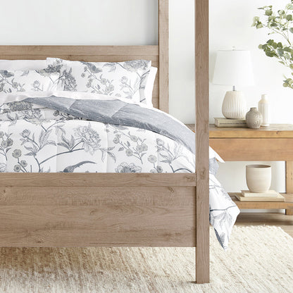 Molly Botanicals Reversible Down-Alternative Comforter Set (Sale) - Linens And Hutch
