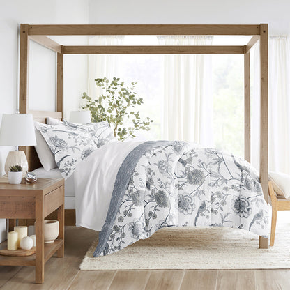 Molly Botanicals Reversible Down-Alternative Comforter Set (Sale) - Linens And Hutch