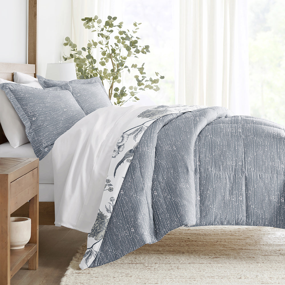 Molly Botanicals Reversible Down-Alternative Comforter Set (Sale) - Linens And Hutch