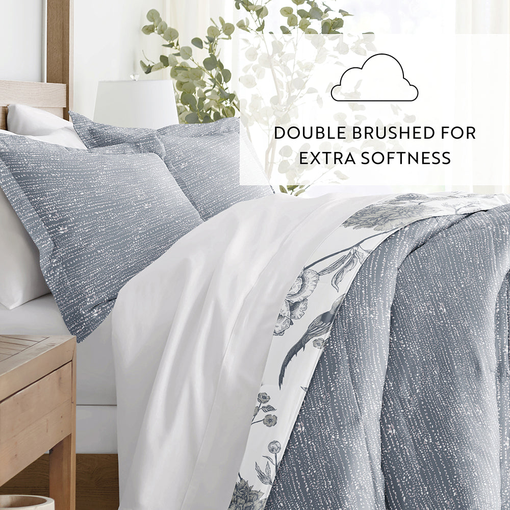 Molly Botanicals Reversible Down-Alternative Comforter Set (Sale) - Linens And Hutch