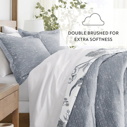 Molly Botanicals Reversible Down-Alternative Comforter Set (Sale) - Linens And Hutch