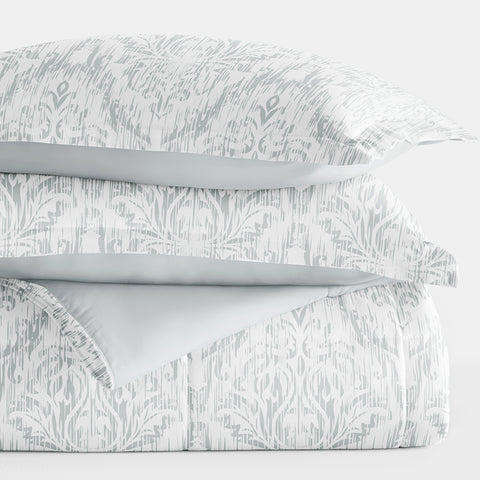 English Countryside Reversible Down-Alternative Comforter Set
