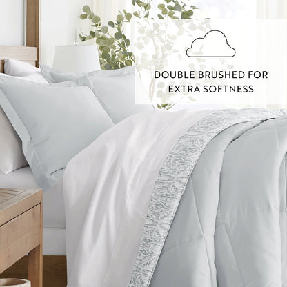 English Countryside Reversible Down-Alternative Comforter Set (Sale) - Linens And Hutch
