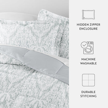 English Countryside Reversible Down-Alternative Comforter Set (Sale) - Linens And Hutch