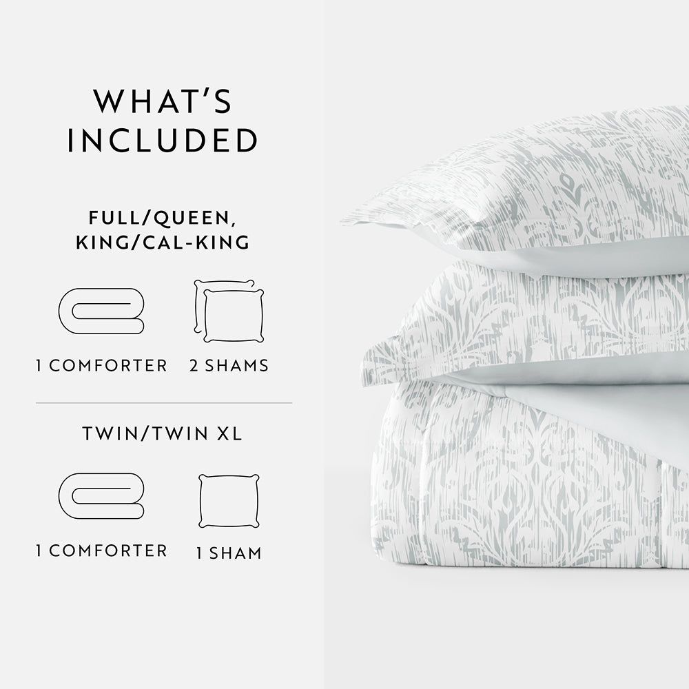 English Countryside Reversible Down-Alternative Comforter Set (Sale) - Linens And Hutch