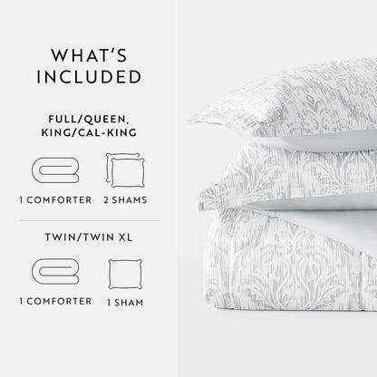 English Countryside Reversible Down-Alternative Comforter Set (Sale) - Linens And Hutch