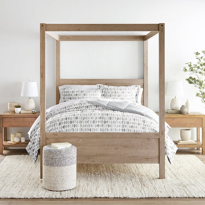 Moonlight Stars Reversible Down-Alternative Comforter Set (Sale) - Linens And Hutch