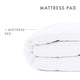 Overfilled Plush Mattress Topper - Sale