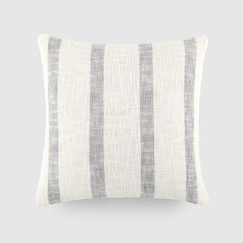 Yarn-Dyed Awning Stripe Décor Throw Pillow