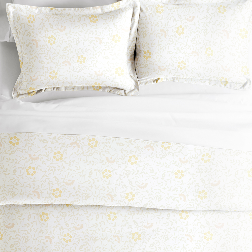 Spring Vine Patterned 3-Piece Duvet Cover Set - Linens and Hutch ...