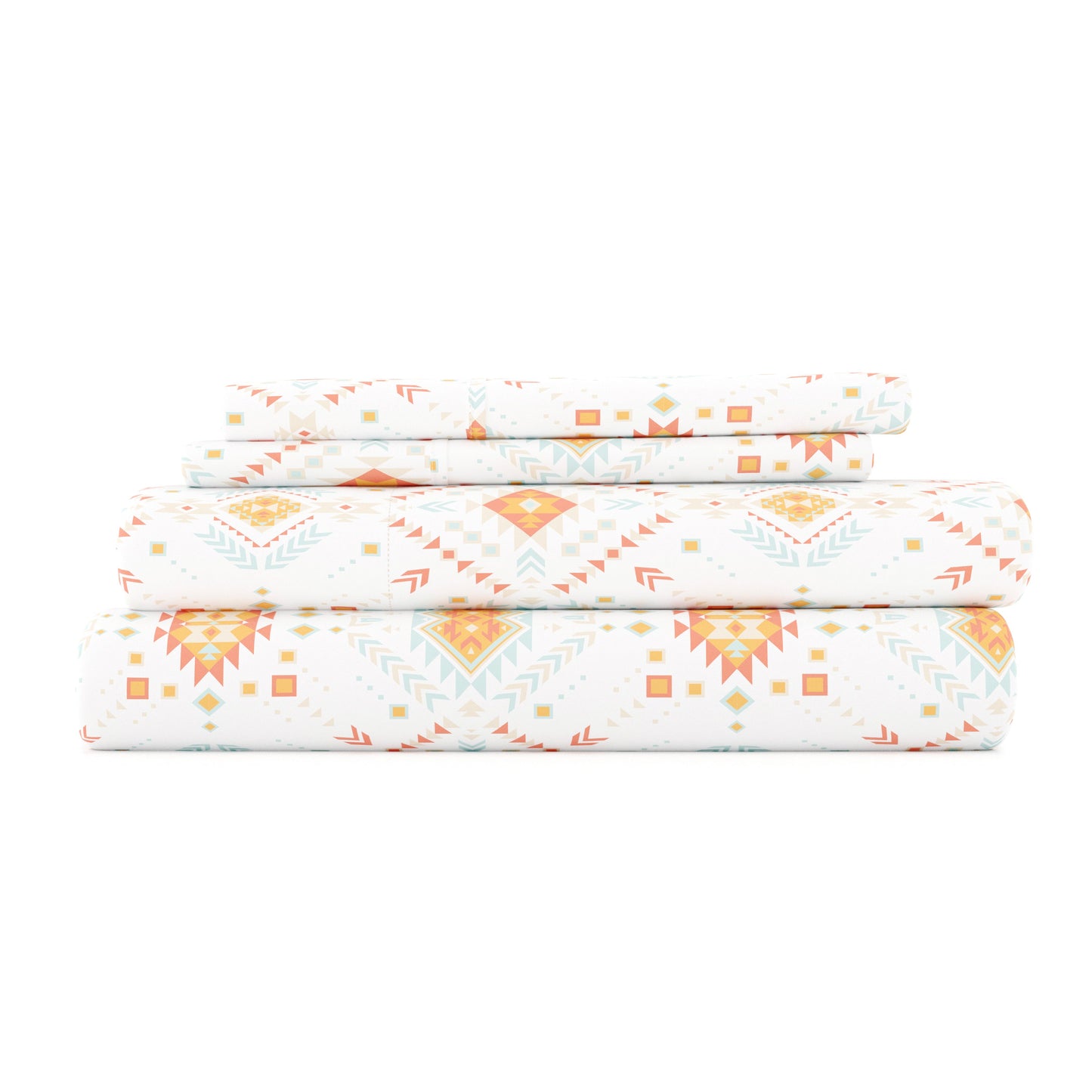 Aztec Dreams Pattern 4-Piece Sheet Set - Sale - Linens And Hutch