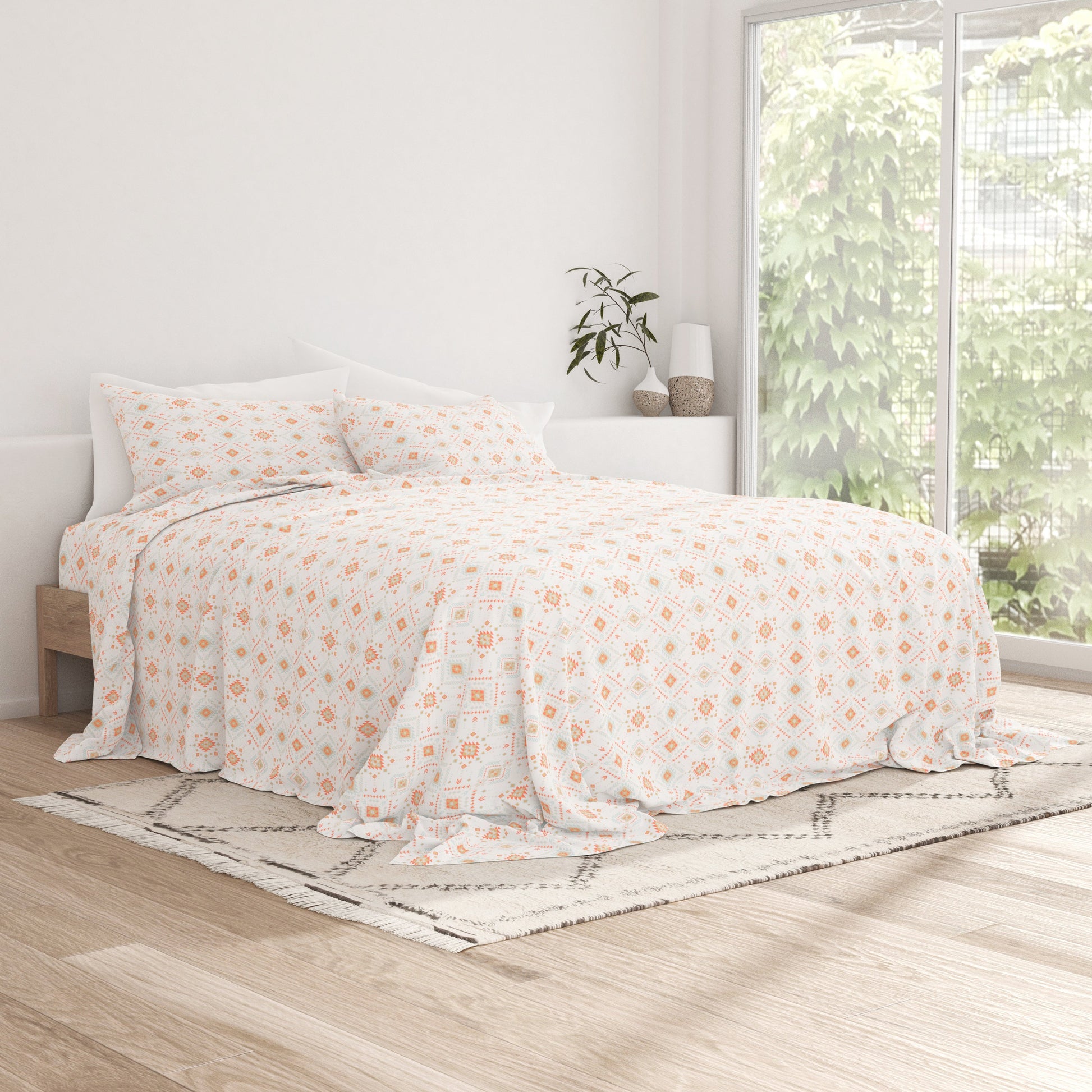 Aztec Dreams Pattern 4-Piece Sheet Set - Sale - Linens And Hutch