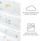 Bluebirds Pattern 4-Piece Sheet Set - Sale