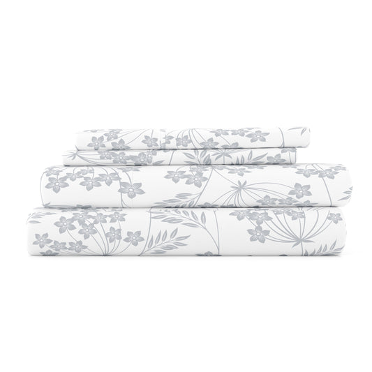 Chantilly Lace Style Pattern 4-Piece Sheet Set - Sale - Linens And Hutch