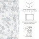 Chantilly Lace Style Pattern 4-Piece Sheet Set