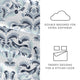 Garden Estate Pattern 4-Piece Sheet Set - Sale