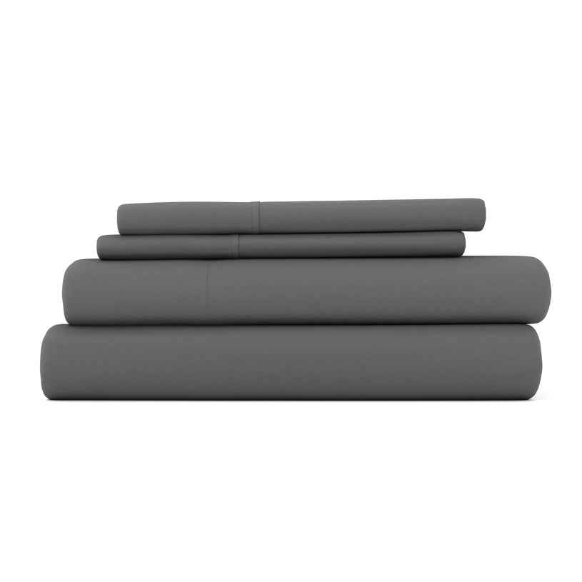 Gray, 4-Piece Essential Sheet Set