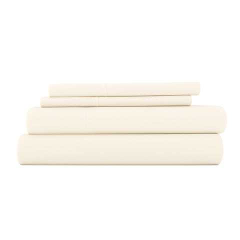 Ivory, 4-Piece Essential Sheet Set
