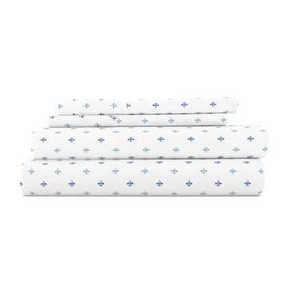 Lily Pattern 4-Piece Sheet Set - Sale - Linens And Hutch