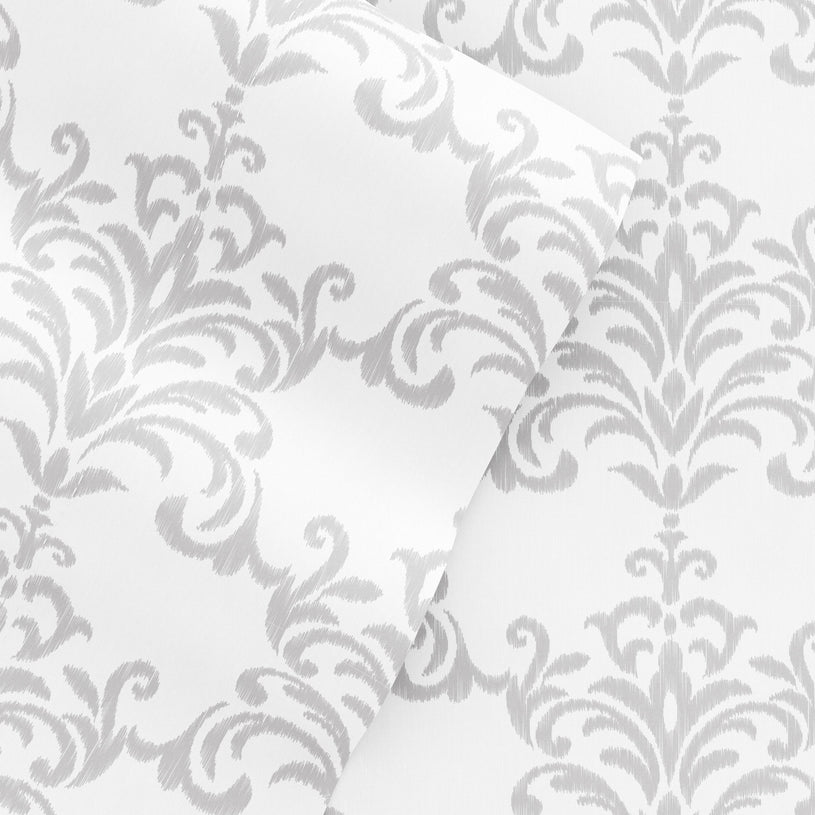 Soft Bouquet Pattern 4-Piece Sheet Set - Sale