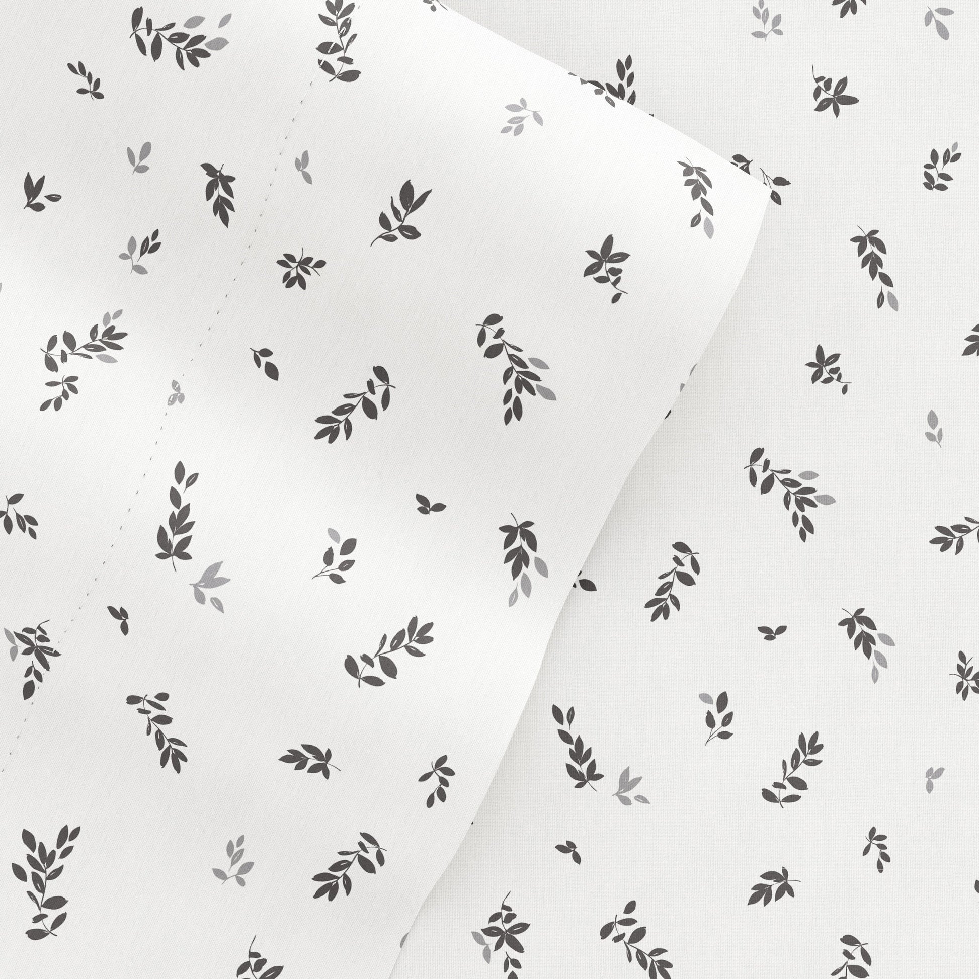 Spotted Leaves Pattern 4-Piece Sheet Set - Sale - Linens And Hutch