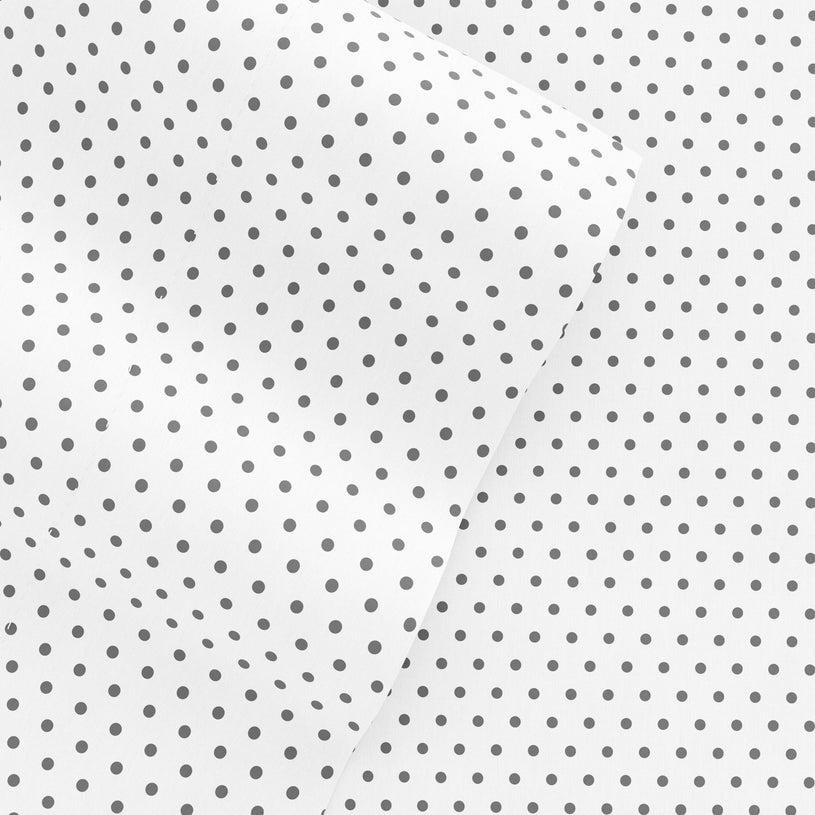 Gray, Stippled Pattern 4-Piece Sheet Set