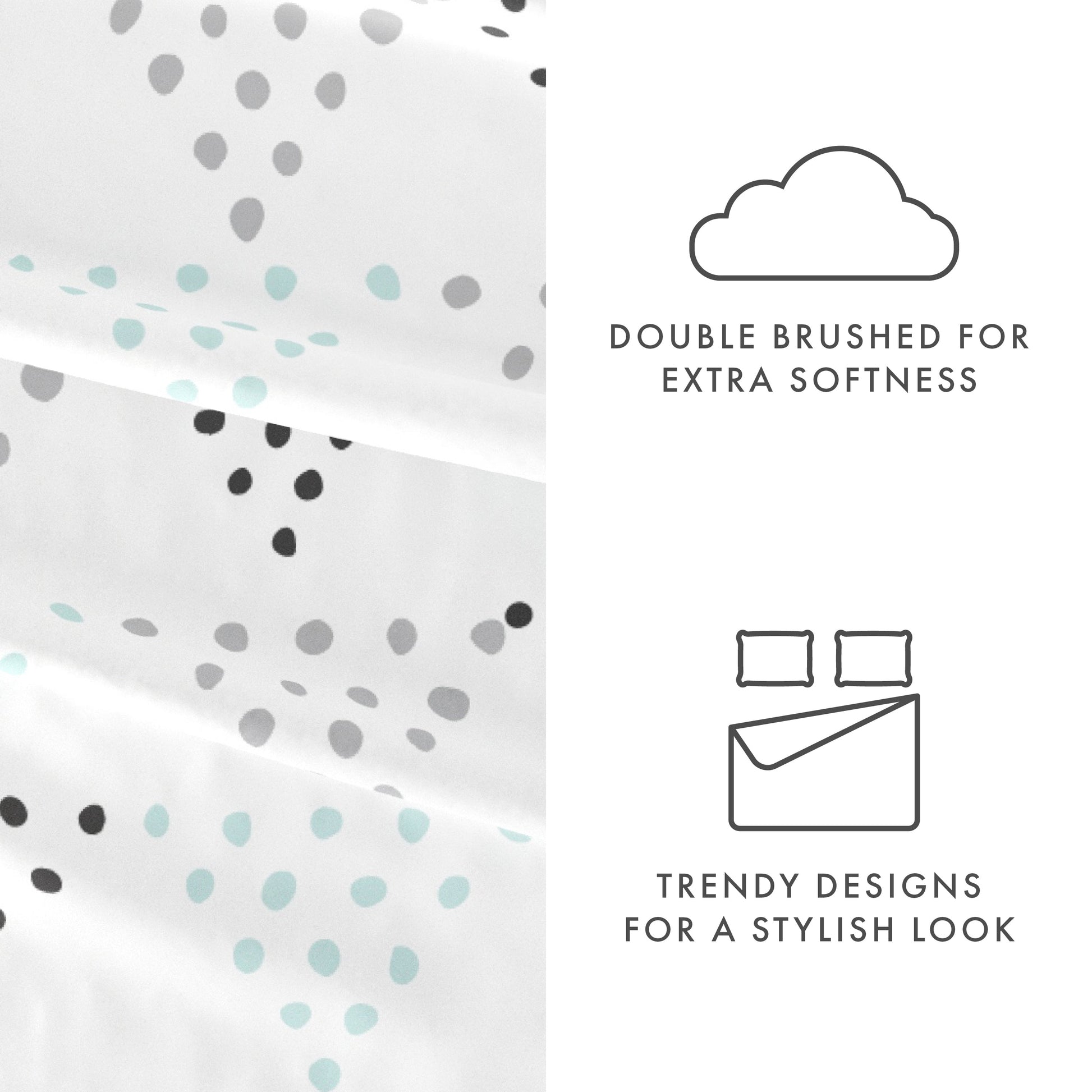 Trio Pattern 4-Piece Sheet Set - Sale - Linens And Hutch