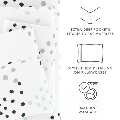 Trio Pattern 4-Piece Sheet Set - Sale - Linens And Hutch