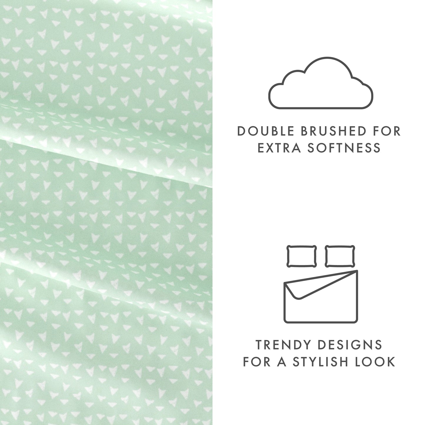 Urban Arrows Pattern 4-Piece Sheet Set - Sale - Linens And Hutch