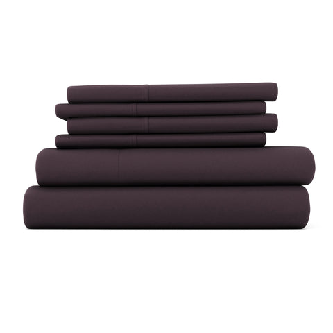 Purple, 6-Piece Essential Sheet Set