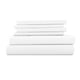 White, 6-Piece Essential Spring Sheet Set