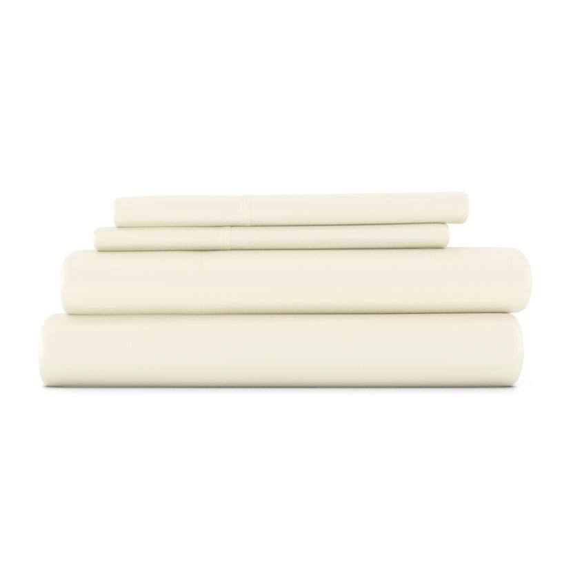 Ivory, 4-Piece Bamboo Sheet Set