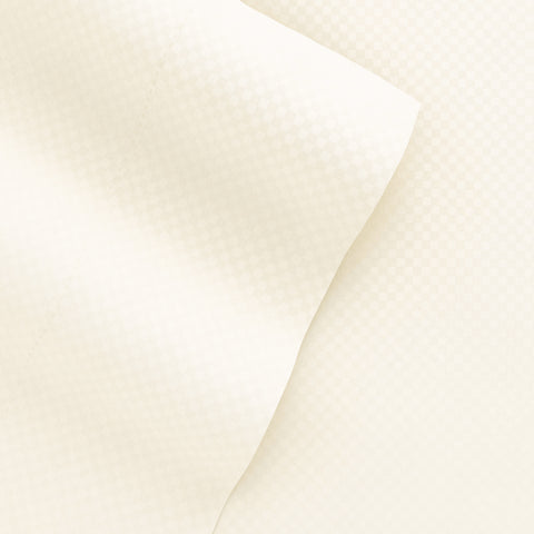Ivory, Checkered Embossed 4-Piece Sheet Set