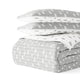 Painted Dots Reversible Quilted Coverlet Set