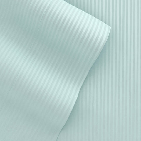 Aqua, Striped Embossed 4-Piece Sheet Set