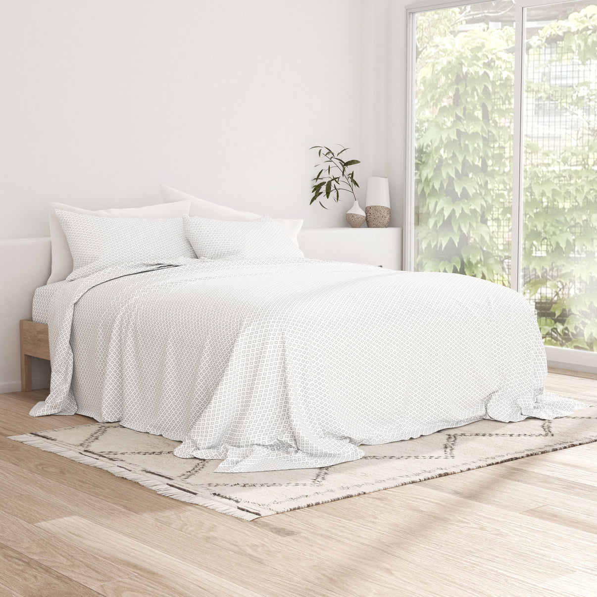 Polaris Pattern 4-Piece Sheet Set – Linens And Hutch