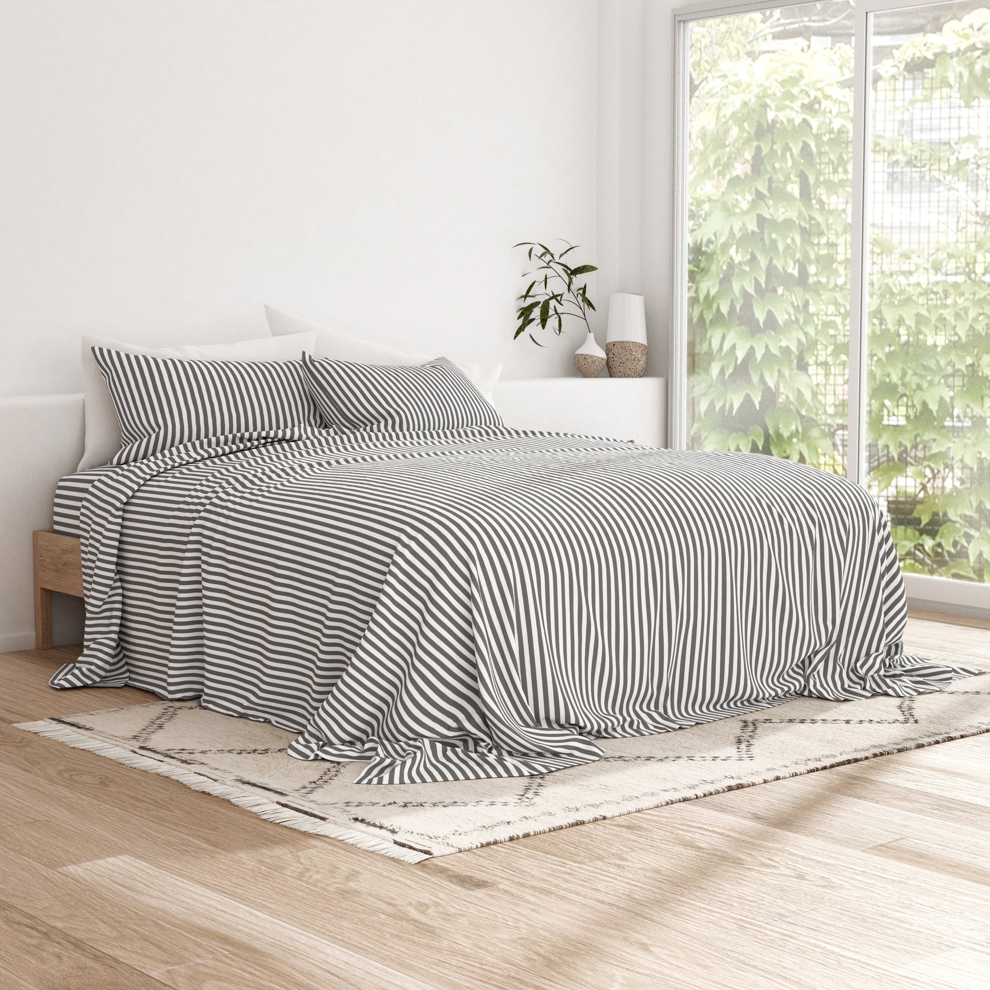 Ribbon Pattern 4-Piece Sheet Set - Sale - Linens And Hutch