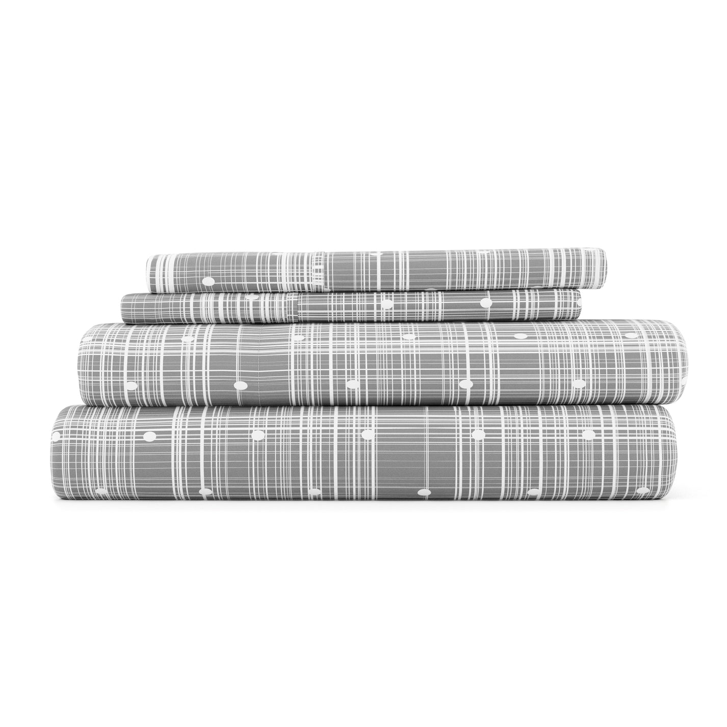 Polkadot Patterned 4-Piece Sheet Set - Linens and Hutch – Linens And Hutch